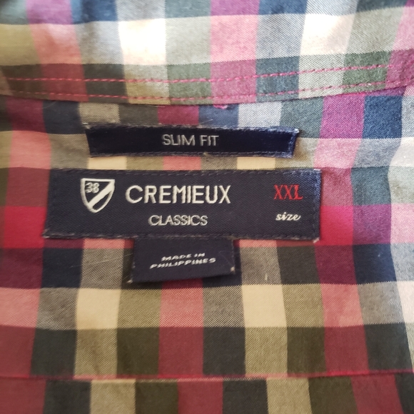 HP 🎊 Cremieux xxl classics slim fit plaid button up - Picture 6 of 7